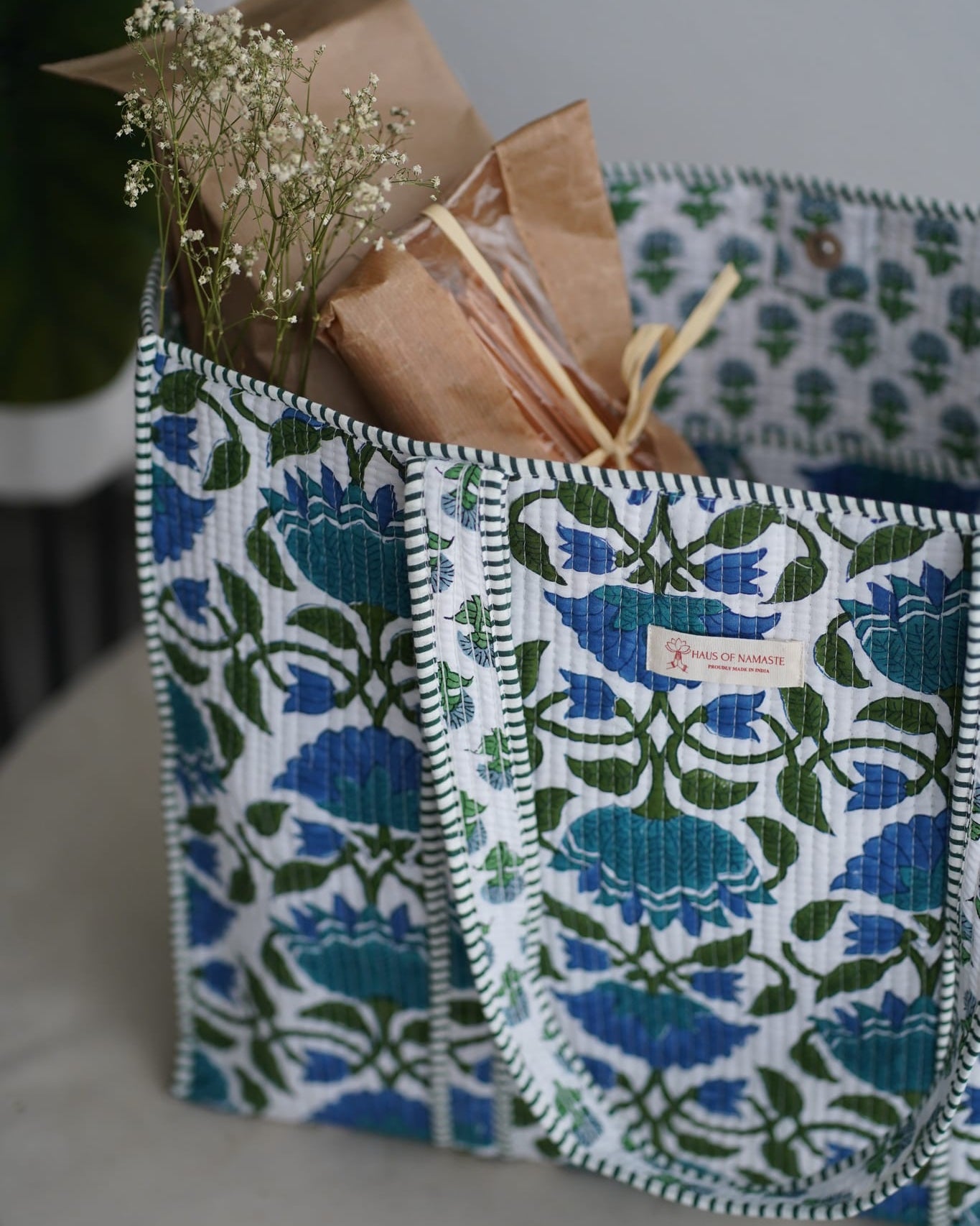 Blue Lotus Bliss Tote