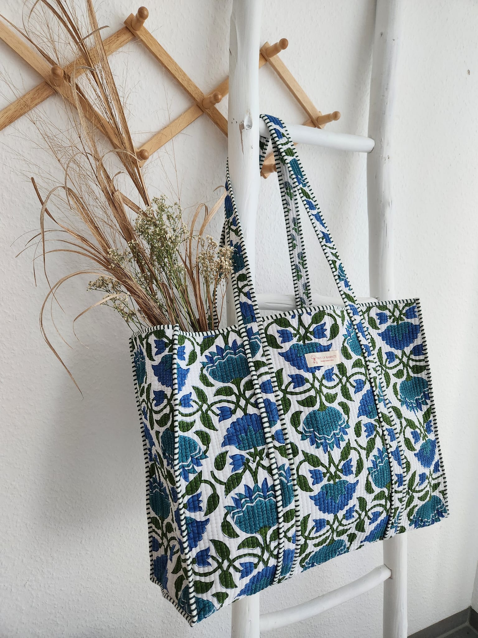 Blue Lotus Bliss Tote