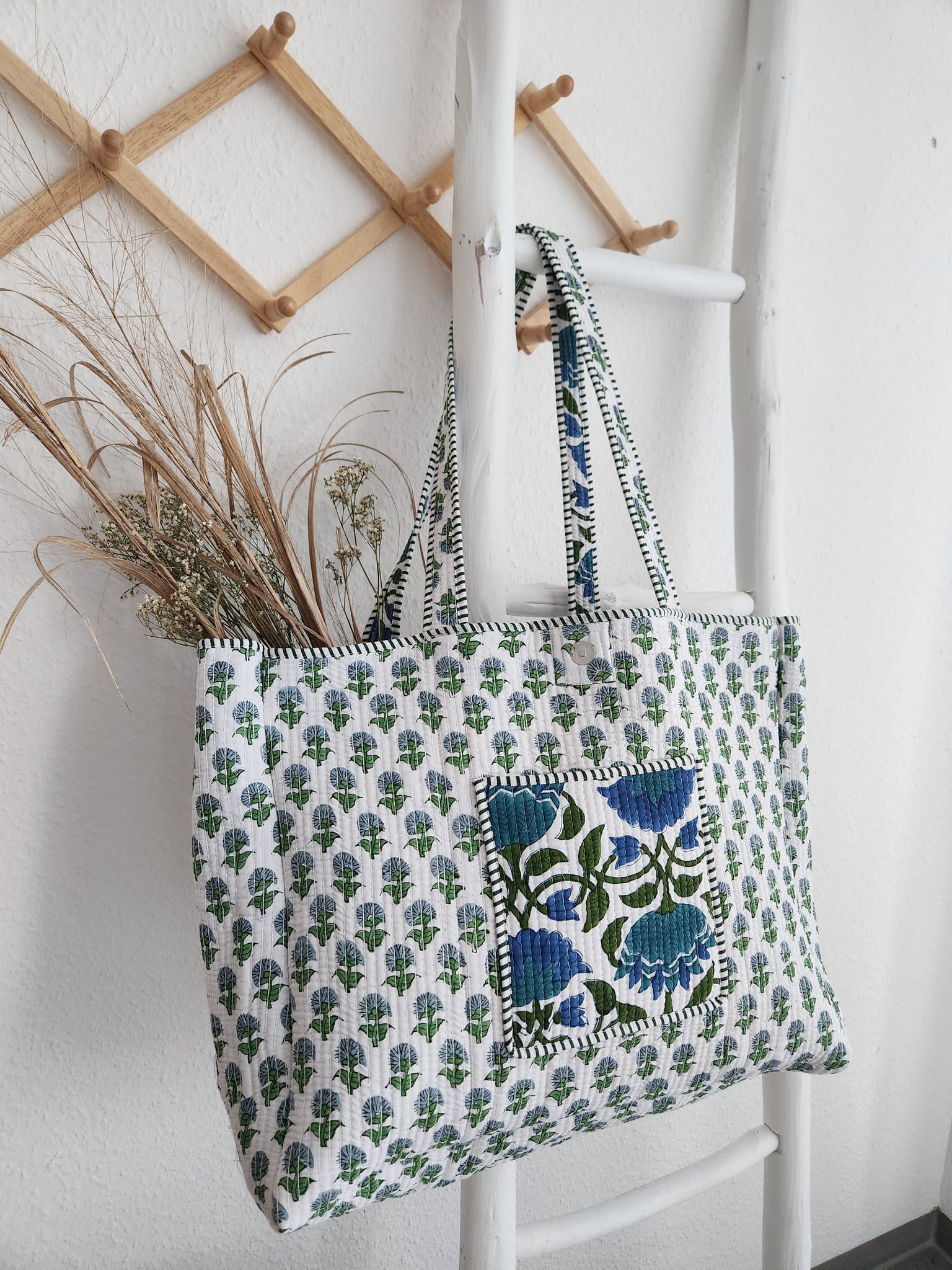 Blue Lotus Bliss Tote
