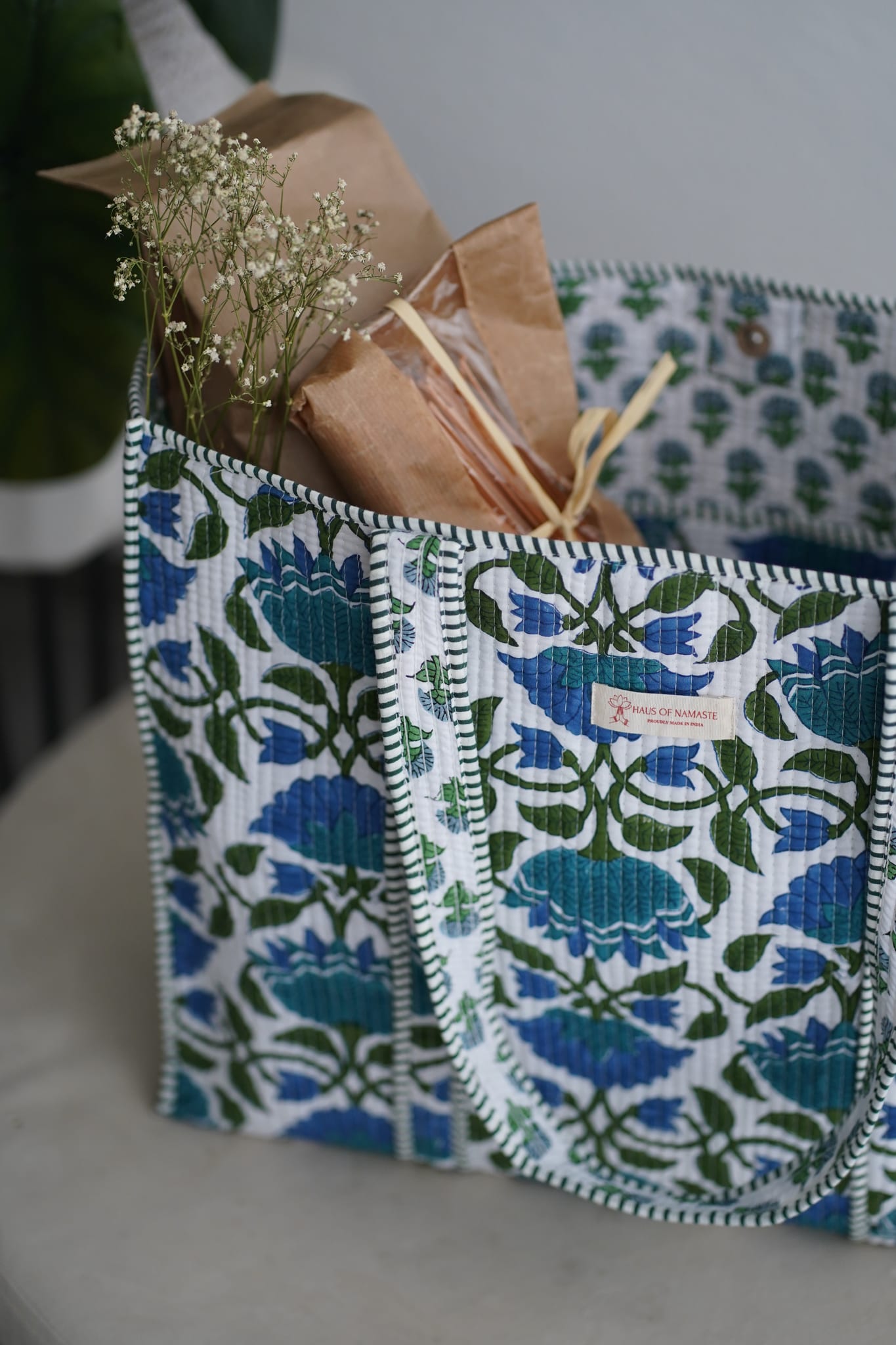 Blue Lotus Bliss Tote